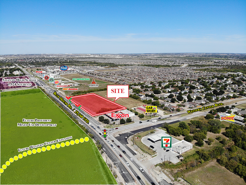 6800 Blue Mound Rd., Fort Worth | Pad Sites