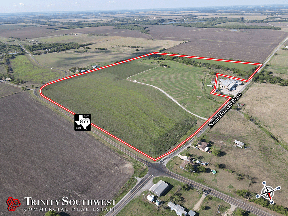 71 Acres, SWQ of FM 877 & Nash-Howard Rd., Ellis County, Texas